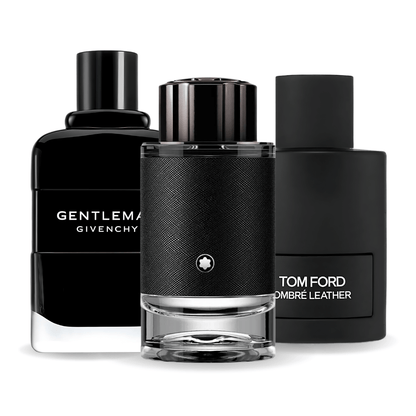 Set de 3 parfumuri | Tom Ford Ombre Leather, Givenchy Gentleman, Montblanc Explorer 100 ml