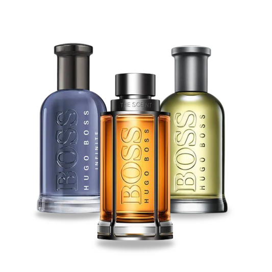Set de 3 parfumuri | BOSS BOTTLED, BOSS THE SCENT, BOSS BOTTLED INFINITE 100 ml