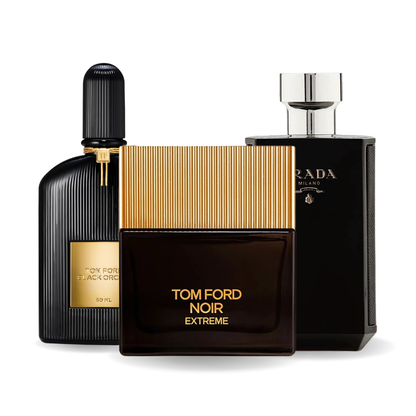Set de 3 parfumuri | BLACK ORCHID, NOIR EXTREME, PRADA INTENSE 100 ml