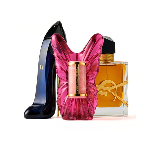 Set de 3 parfumuri | Carolina Herrera Good Girl + Carolina Herrera La Bomba + Yves Saint Laurent Libre Intense 100 ml