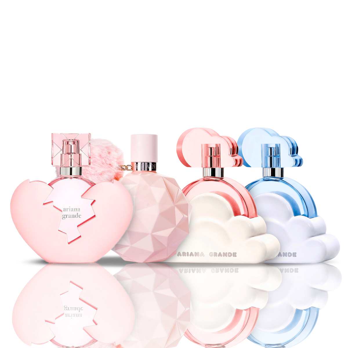 Set de 4 parfumuri | Ari + Cloud + Cloud Pink + Thank U Next Ariana Grande 100 ml