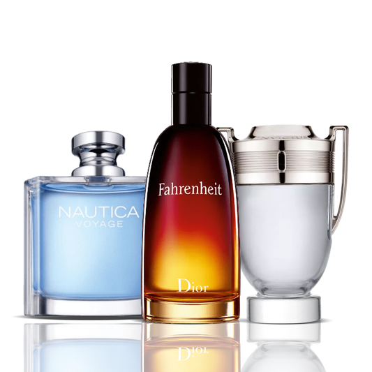 Set de 3 parfumuri | Nautica + Fahrenheit + Invictus 100 ml